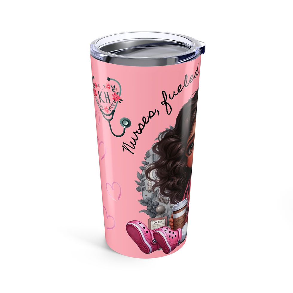 Thumbnail: Nurse Maria "Moved by Coffee and Love" - Tumbler 20oz
