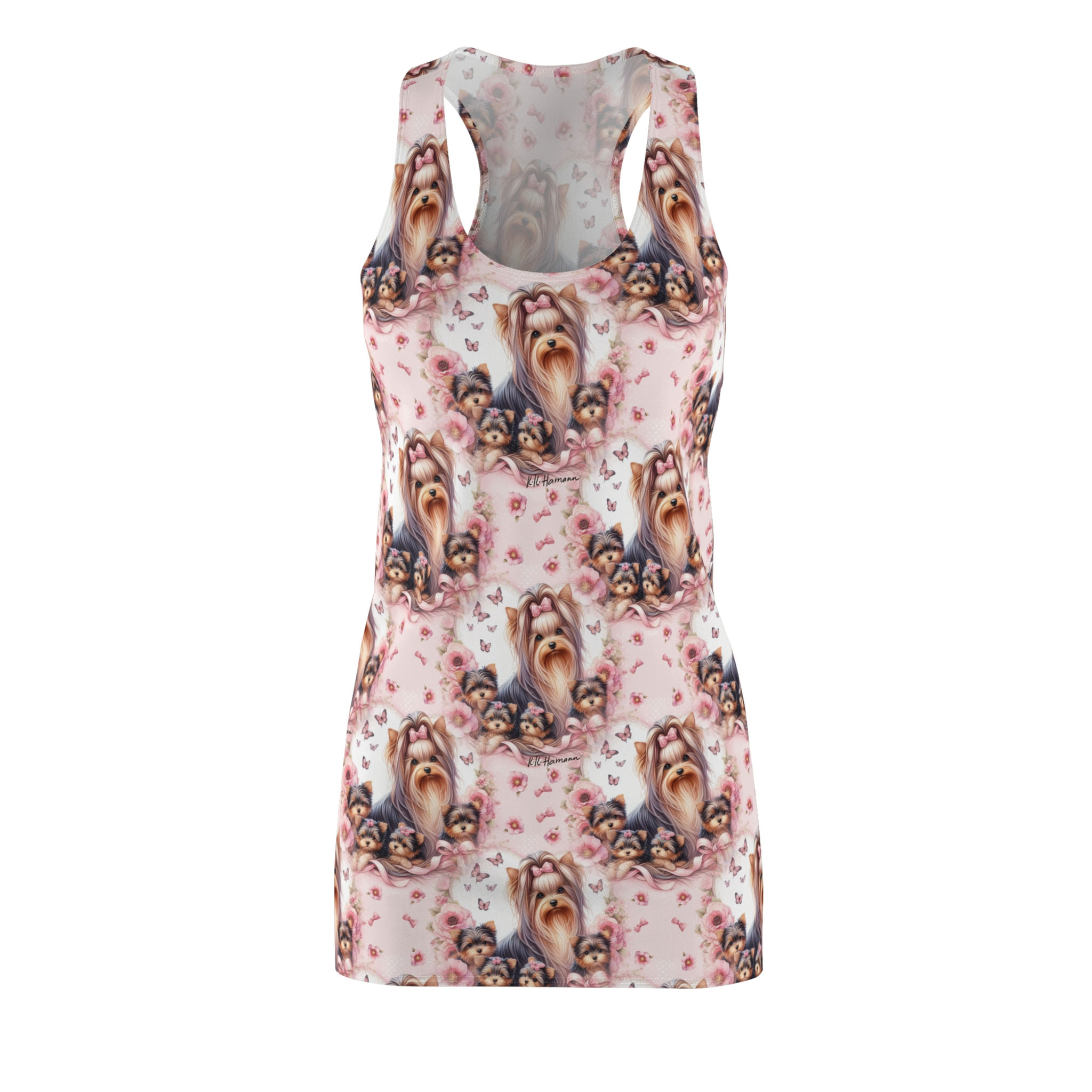 Women's Cut & Sew Racerback Dress (AOP)