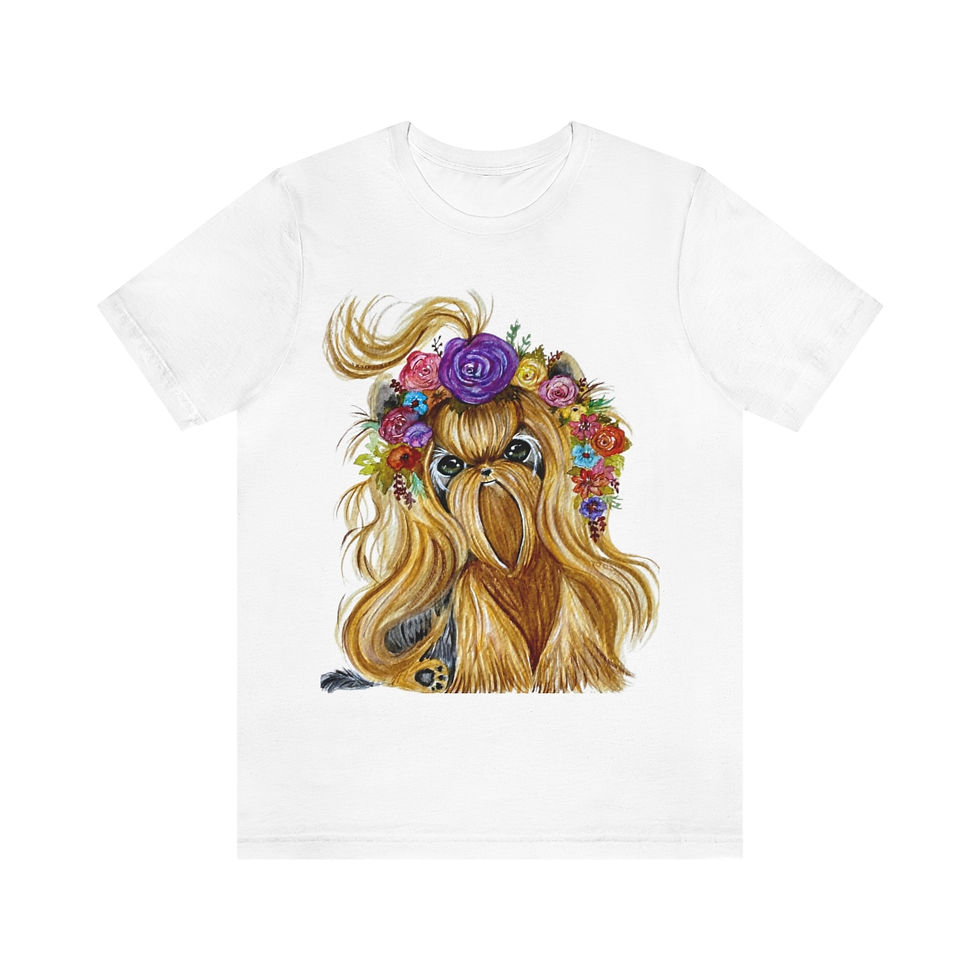 Thumbnail: Yorkie , "Brenda"  Short Sleeve Tee