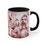Thumbnail: Maltese French Style  "Rose  Toile de Jouy "  Art Mug