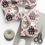 Thumbnail: Poodle (black) "Pink Santa" Gift Wrap Papers - Satin/ Matte in 3 Different Sizes