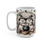 Thumbnail: Pomeranians (White) - "Apothecary" 15oz -   Super large  mug