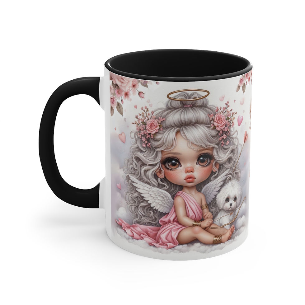 Thumbnail: Maltese "Cupid Affair"  Art Mug 