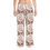 Thumbnail: Maltese Annie Ballerina Toile Pajama Pants – Light Pink & Brown Lounge