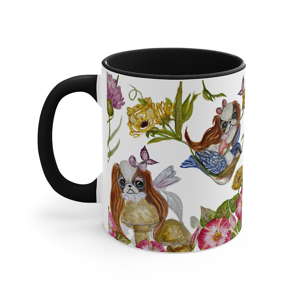 Thumbnail:  Cavalier Fairies Art Mug