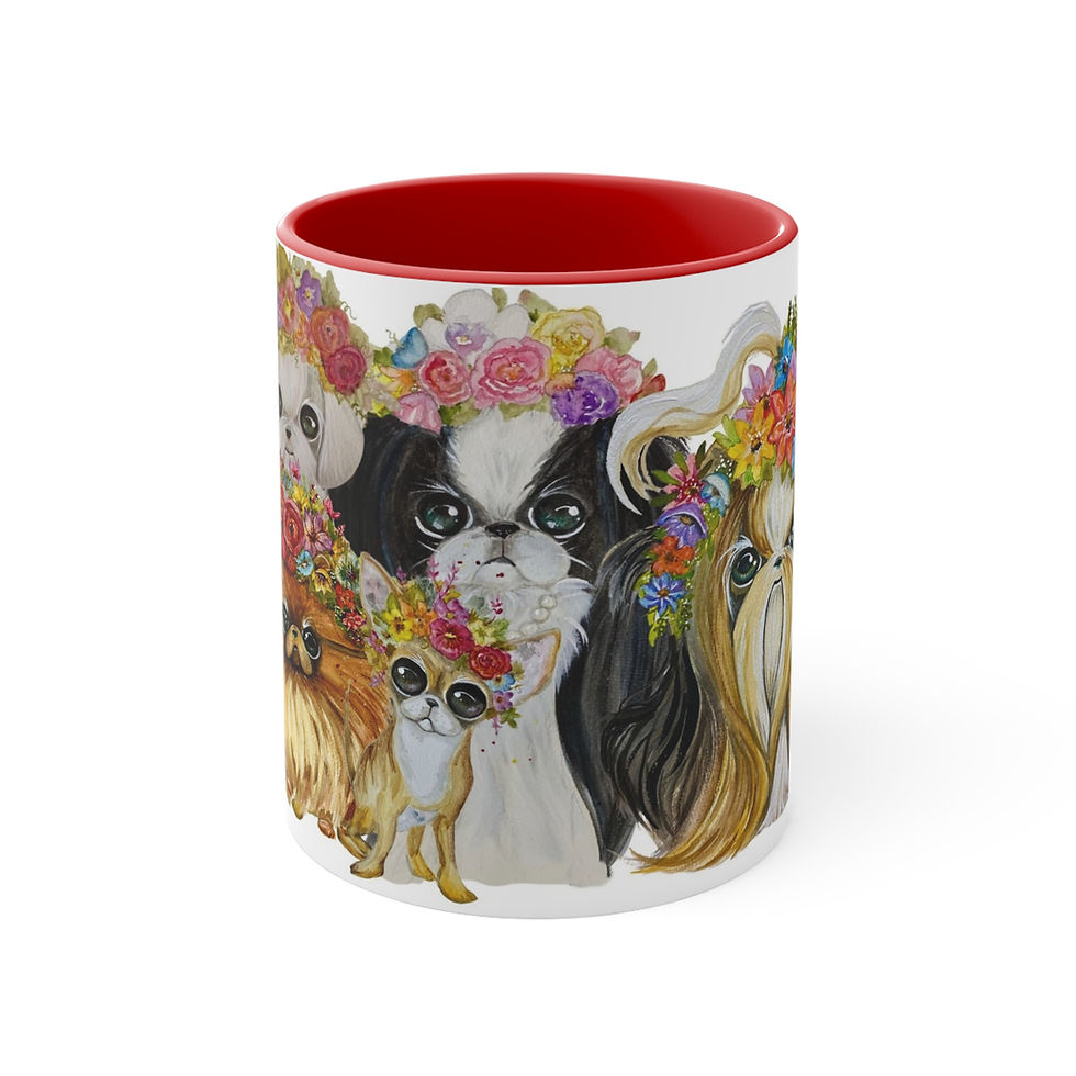 Thumbnail: The Flower Princesses Art  Mug , 7 breeds!