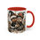 Thumbnail: Yorkie  "Farmhouse Elves" - Accent Coffee Mug 11 oz