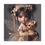 Thumbnail: Yorkie 8 - Canvas Print - Gallery Style -  Fairy Tails