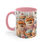 Thumbnail:  Pomeranians (Orange) "Cupcakes"  -  Art Mug - 11 Oz