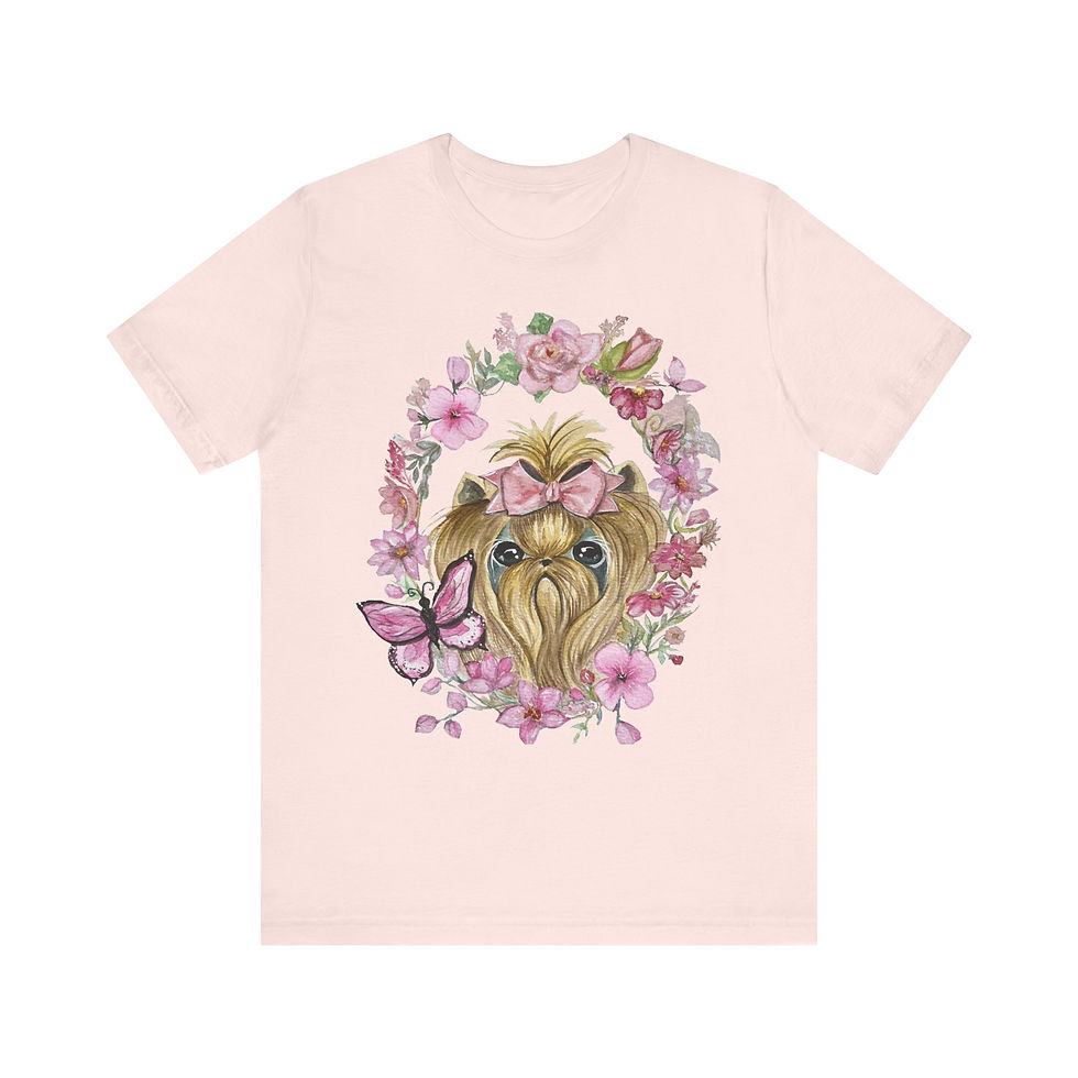 Thumbnail: I Own Pink Tee -  Short  Sleeve - Yorkie