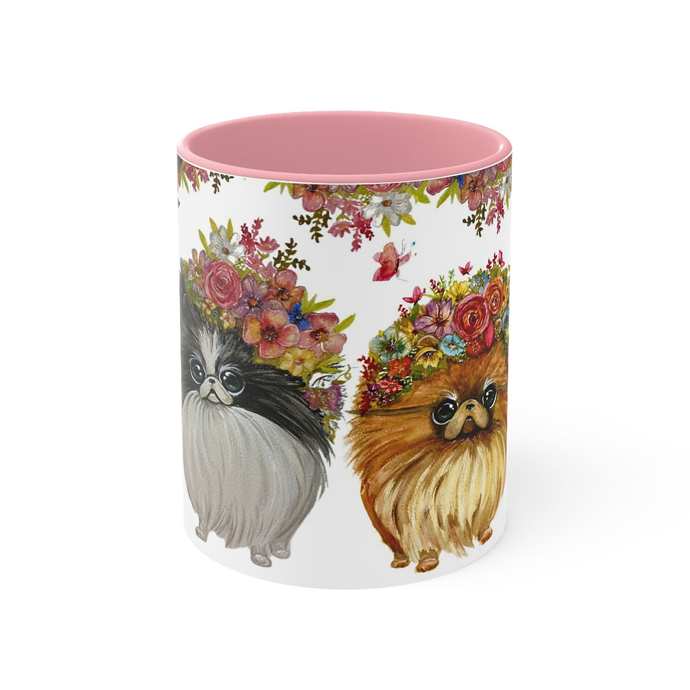 Pom Babies Art Mug