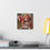 Thumbnail:  Scarlet Tanager 1 - Canvas Print - Gallery Style -  Birdie Fairies