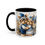 Thumbnail: Yorkies Hanukkah "Elves" - Accent Coffee Mug 11 oz