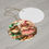 Thumbnail: Pomeraians 4 "Elves", ceramic circle ornament