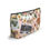Thumbnail: Maltese "Tourists" Accessory Pouch with Floral Print | Perfect for Pet Lovers