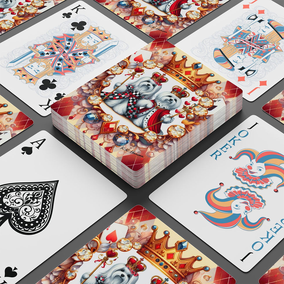 Thumbnail: Maltese Red Cards - Deck of 52 Playing Cards