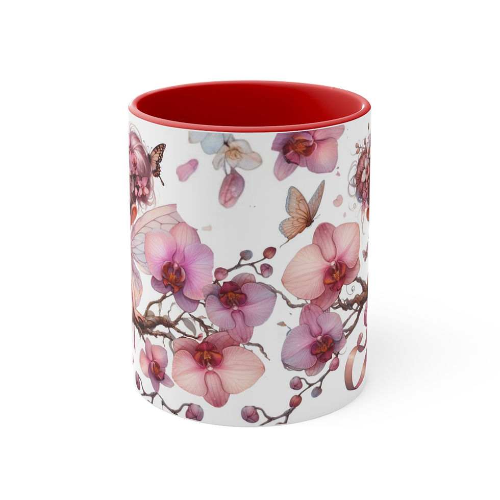 Thumbnail: Orchid Fairy  "Flower Fairies"  Art Mug 
