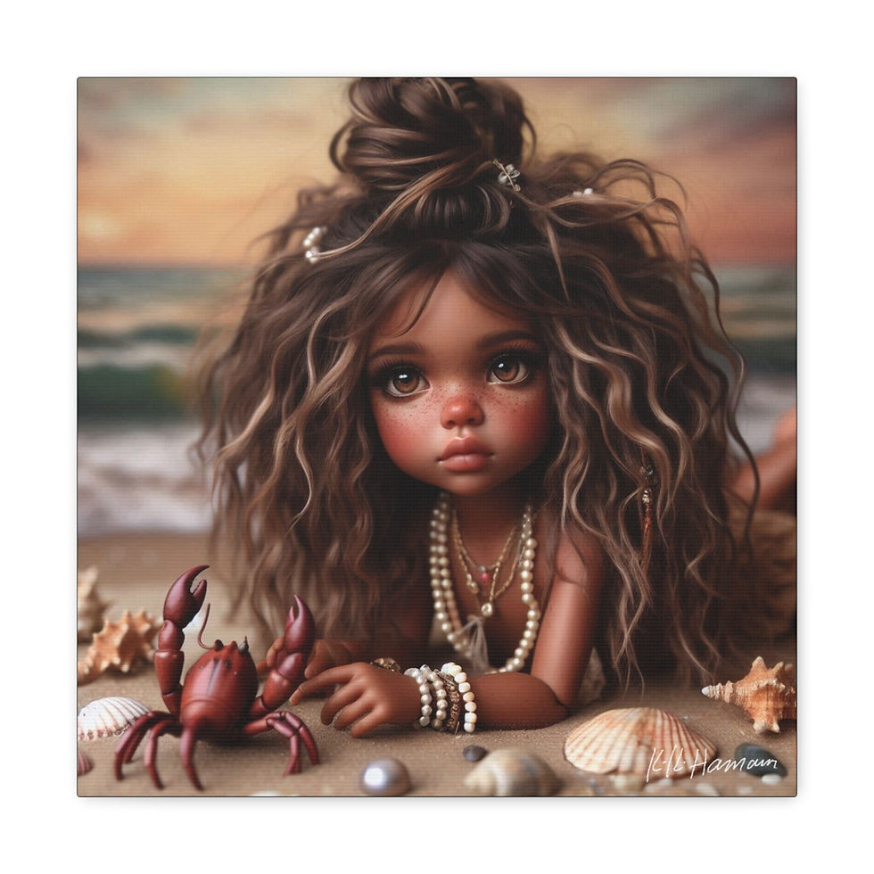 Thumbnail: Lenore - Canvas Print - Gallery Style -  Special Edition