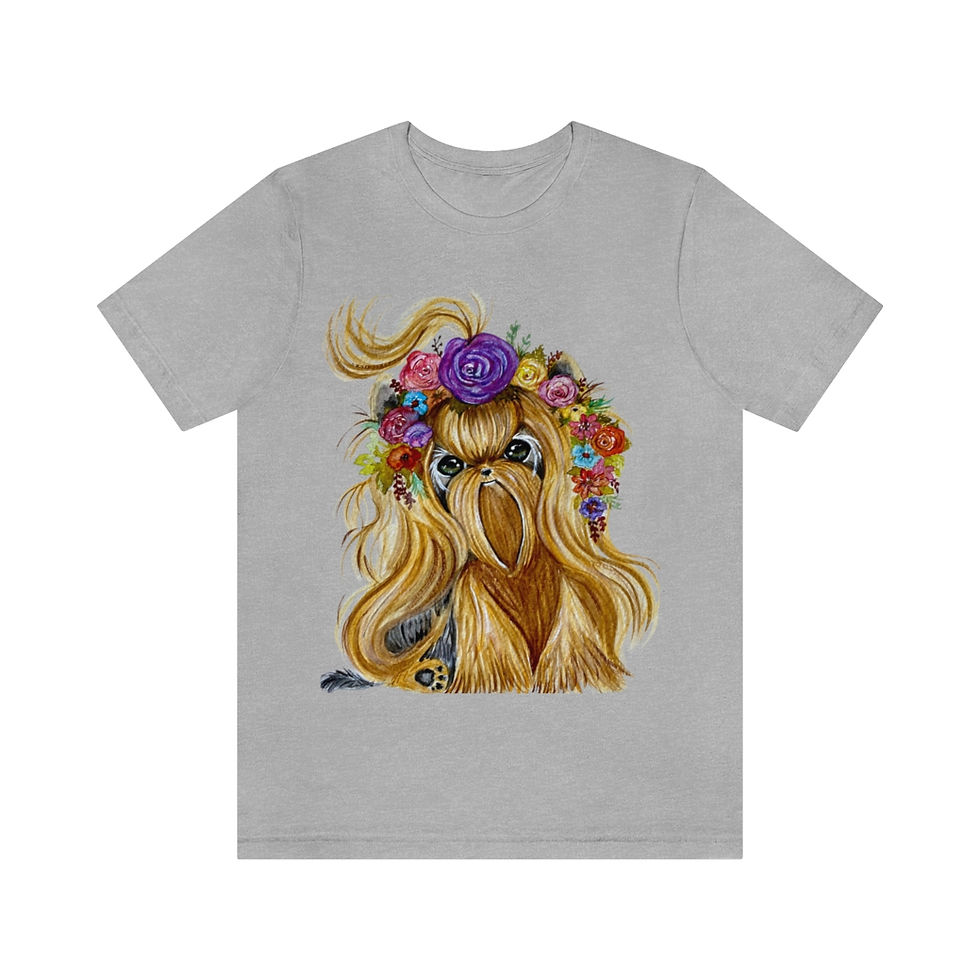 Thumbnail: Yorkie , "Brenda"  Short Sleeve Tee
