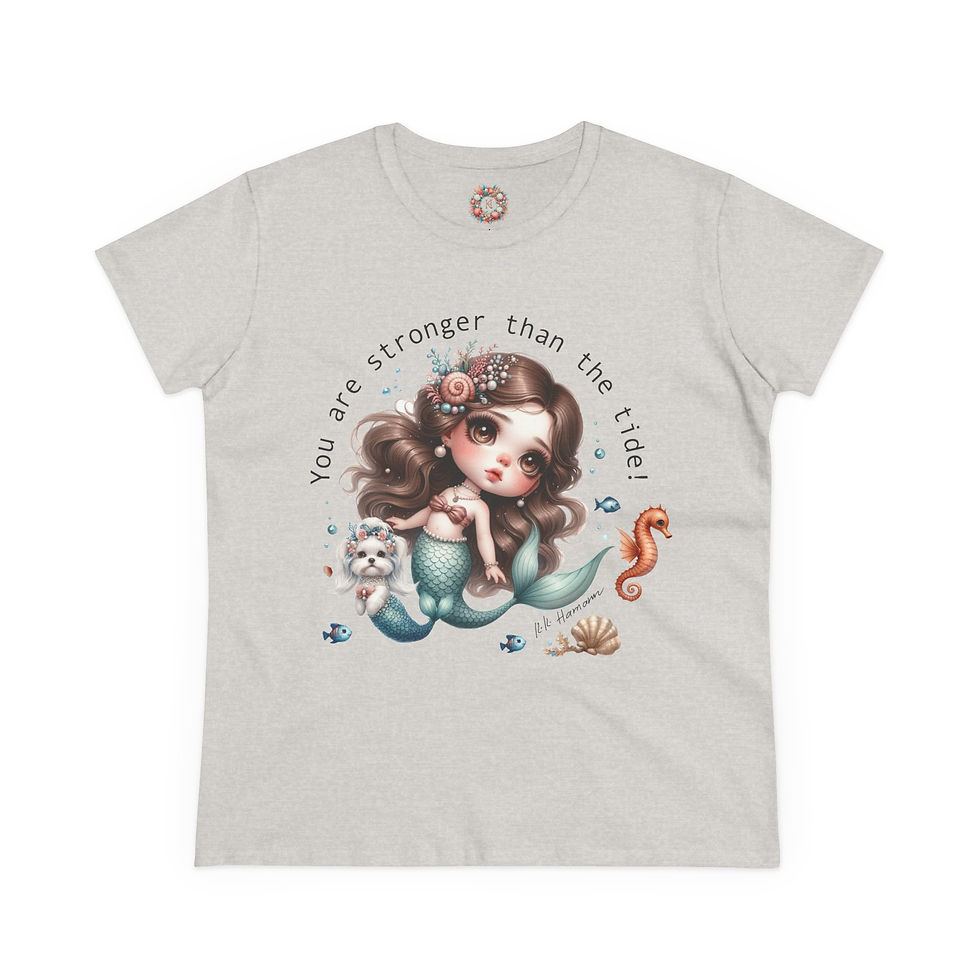 Thumbnail: Maltese Merdog  - Women's Midweight Cotton Tee