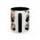 Thumbnail: Poodles (black) "Gingerbread Wonderland" - Accent Coffee Mug 11 oz