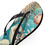 Thumbnail: Sea Turtle  Flip Flops "Imaginary Ocean"