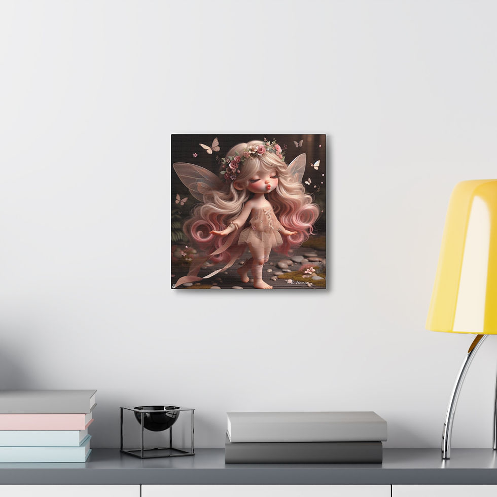 Thumbnail: Ellie 2 Canvas Print - Gallery Style -  Fairyland  