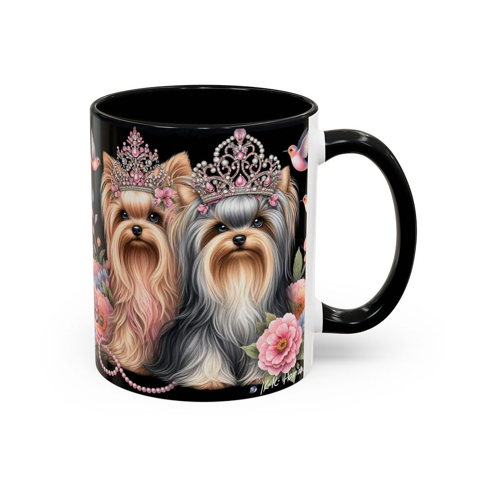Thumbnail: Crown Yorkies - Accent Coffee Mug 11 oz
