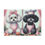 Thumbnail: Poodles Cutting Board (glass) - Eat your Veggies