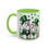 Thumbnail: Maltese  "Kiss Me I'm Irish"  Colorful Mugs, 11oz