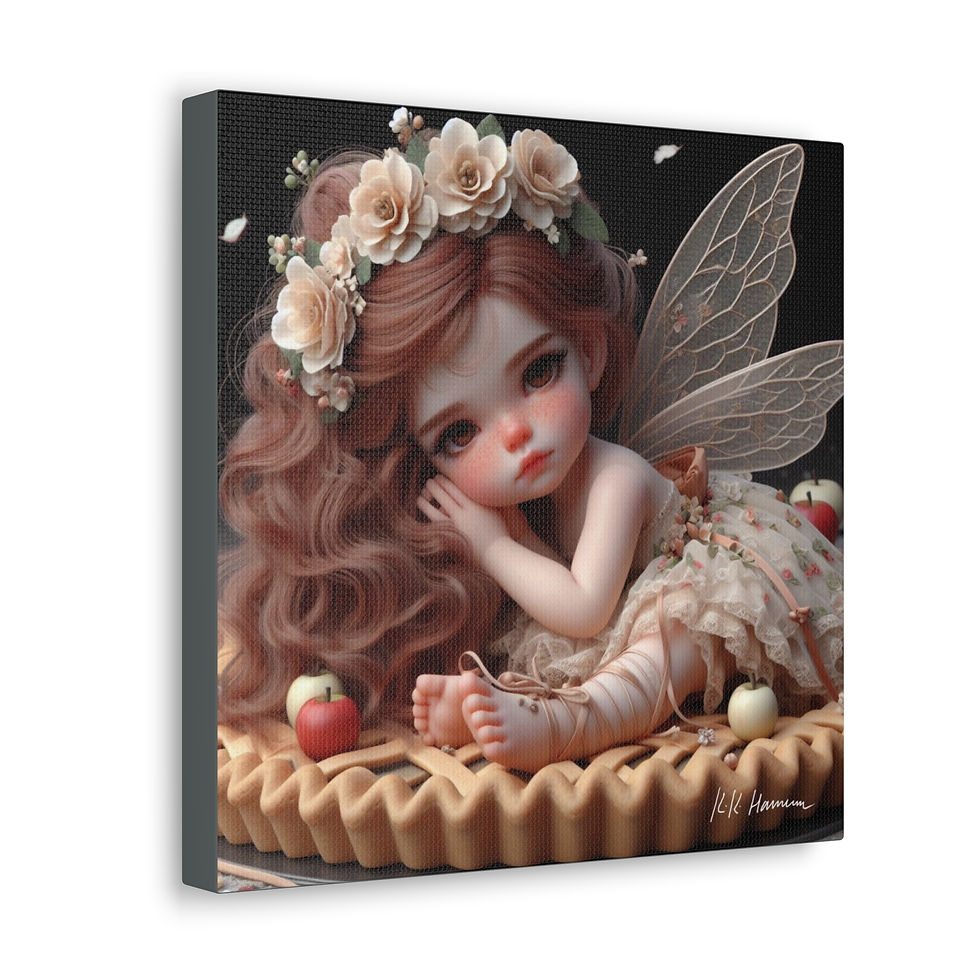 Thumbnail: Apple 2 - Canvas Print - Gallery Style -  Fairyland  