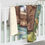 Thumbnail: ShihTzu  "Monet's Garden"  -Sherpa Blanket 