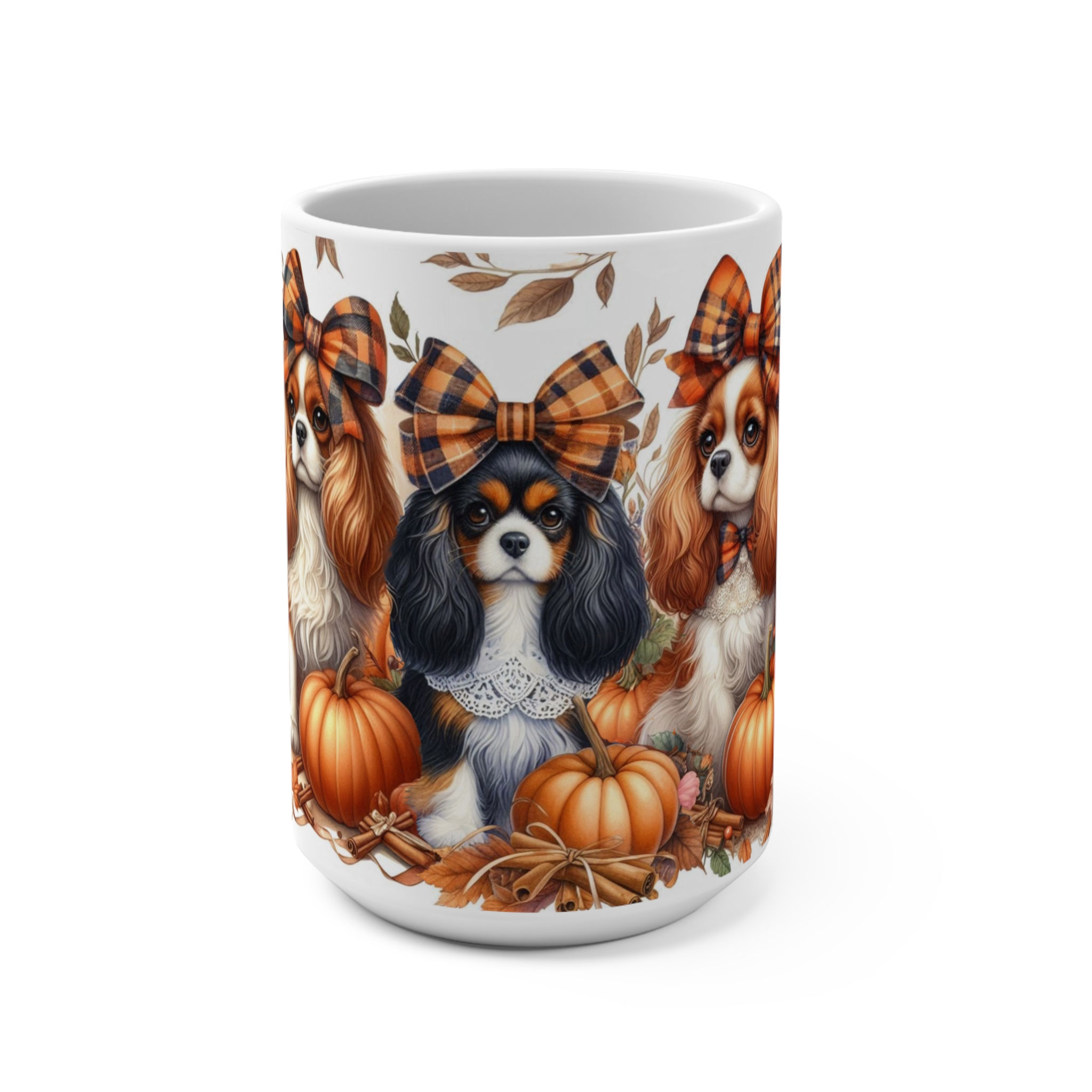 Cavalier - "Pumpkins" 15oz -   Super large  mug