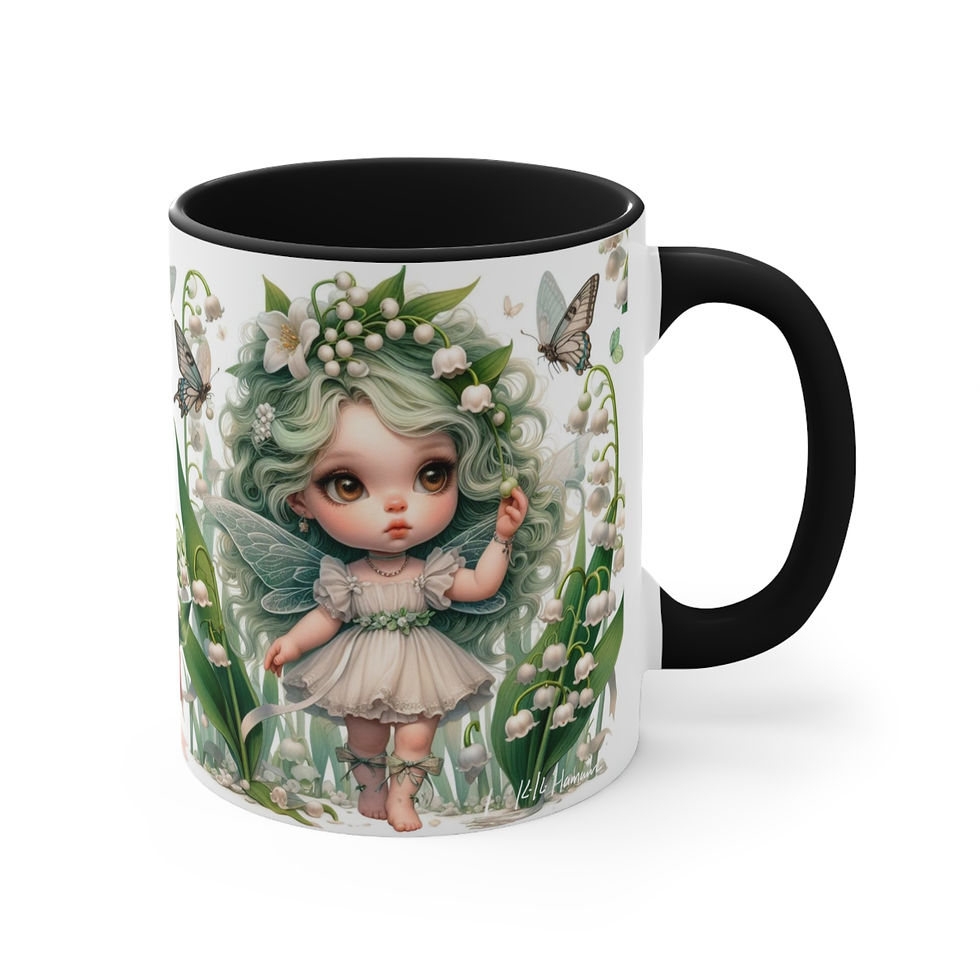 Thumbnail: Lily of the Valley  Fairy  "Flower Fairies"  Art Mug 