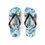 Thumbnail: Borzoi  Flip Flops "Gone to the Beach"