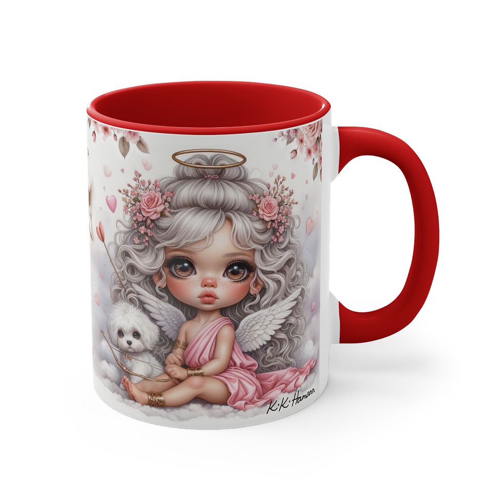 Thumbnail: Maltese "Cupid Affair"  Art Mug 