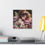 Thumbnail: Peonie 4 - Canvas Print - Gallery Style -  Flower Fairies
