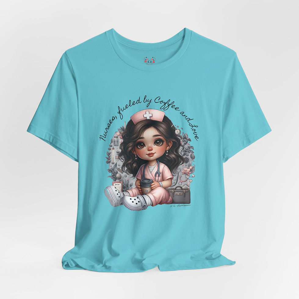 Thumbnail:  Nurse Jill Coffee and Love" Tshirt (Boyfriend Cut)