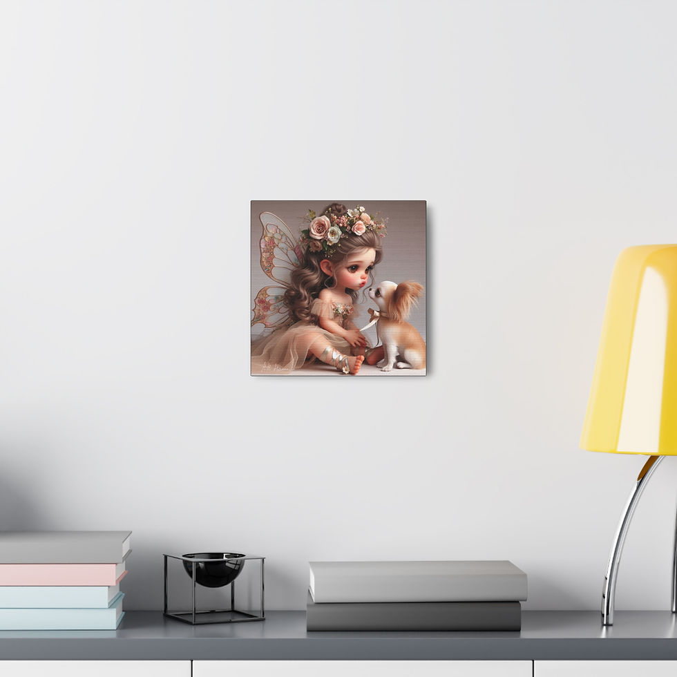 Thumbnail:  Chihuahua 2 - Canvas Print - Gallery Style -  Fairy Tails