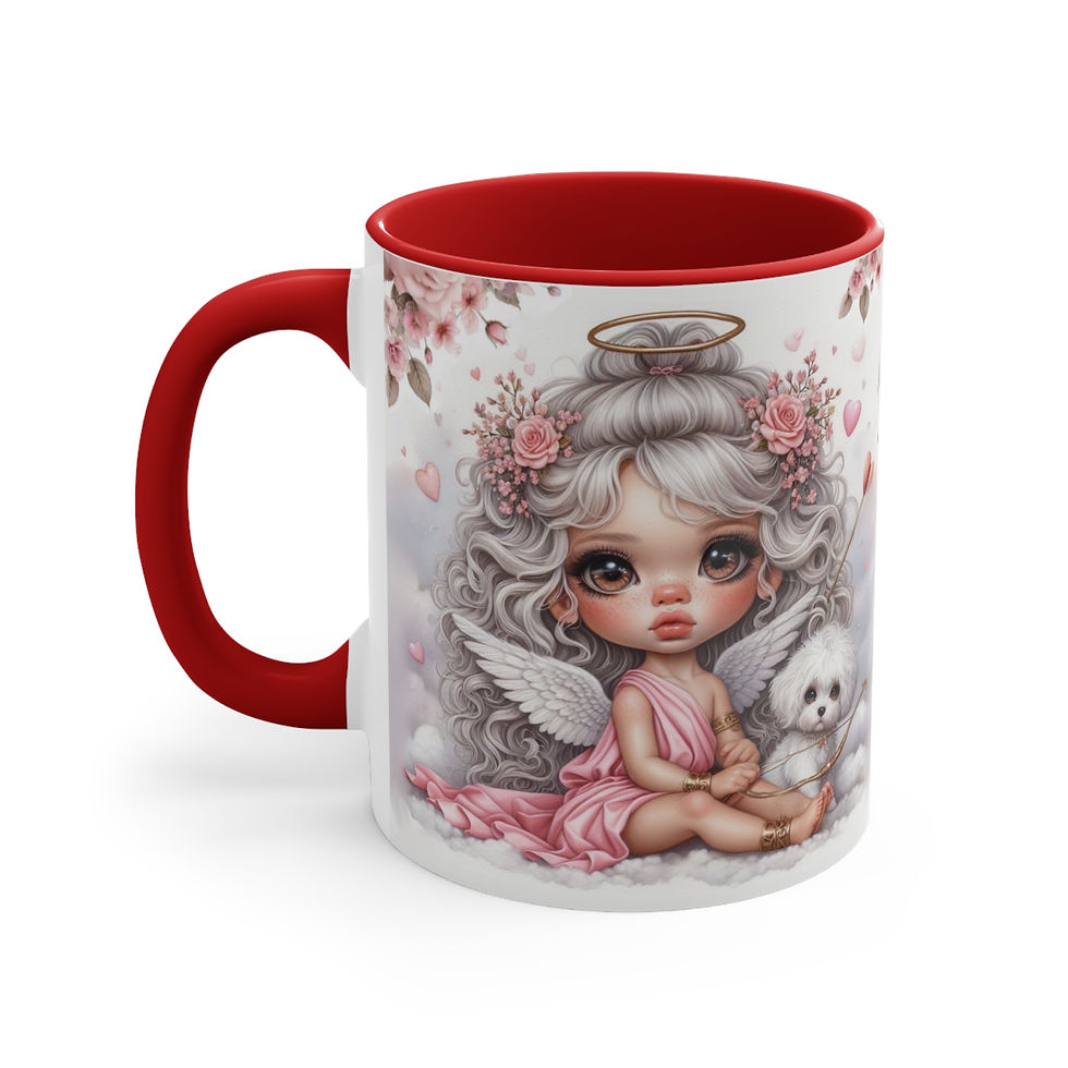 Thumbnail: Maltese "Cupid Affair"  Art Mug 