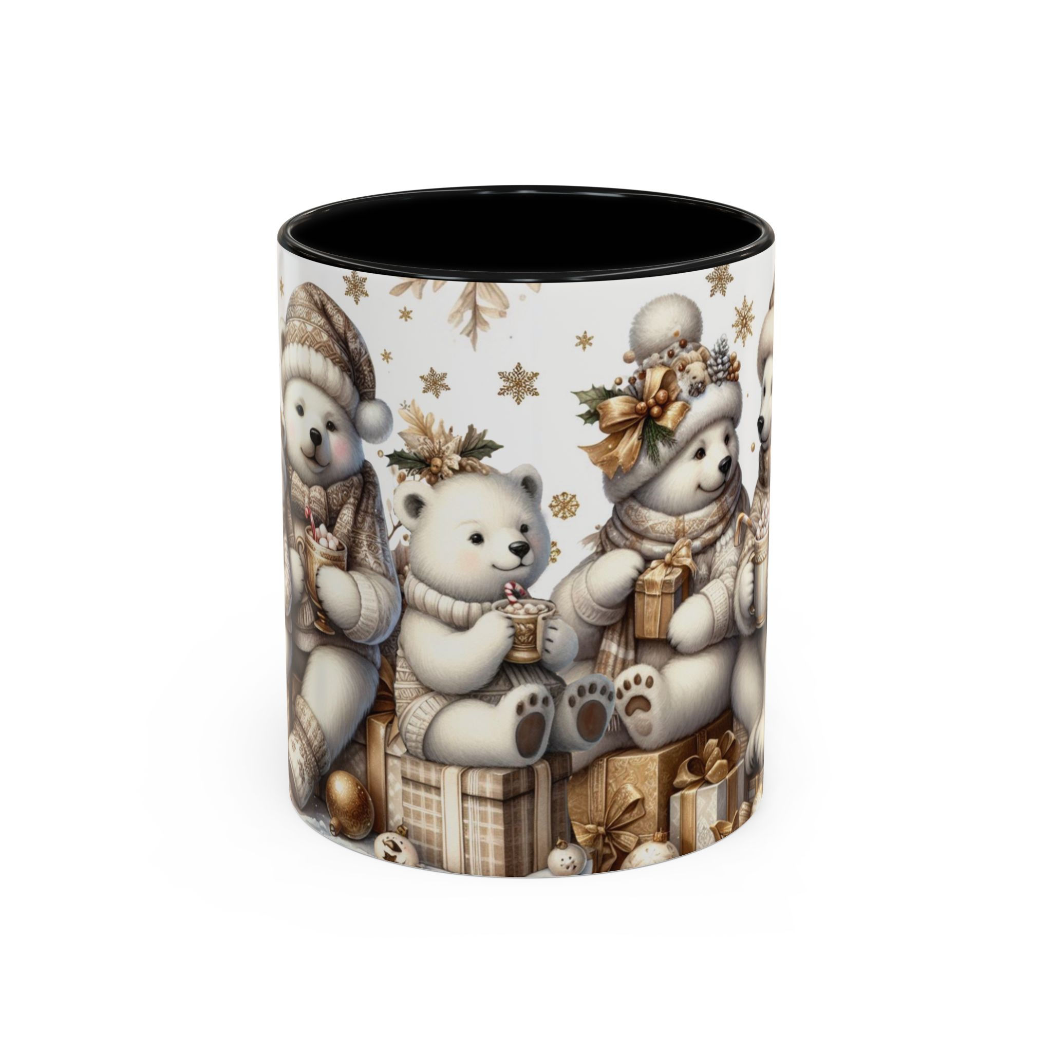 Polar Bears "Winter Wonderland - Accent Coffee Mug 11 oz