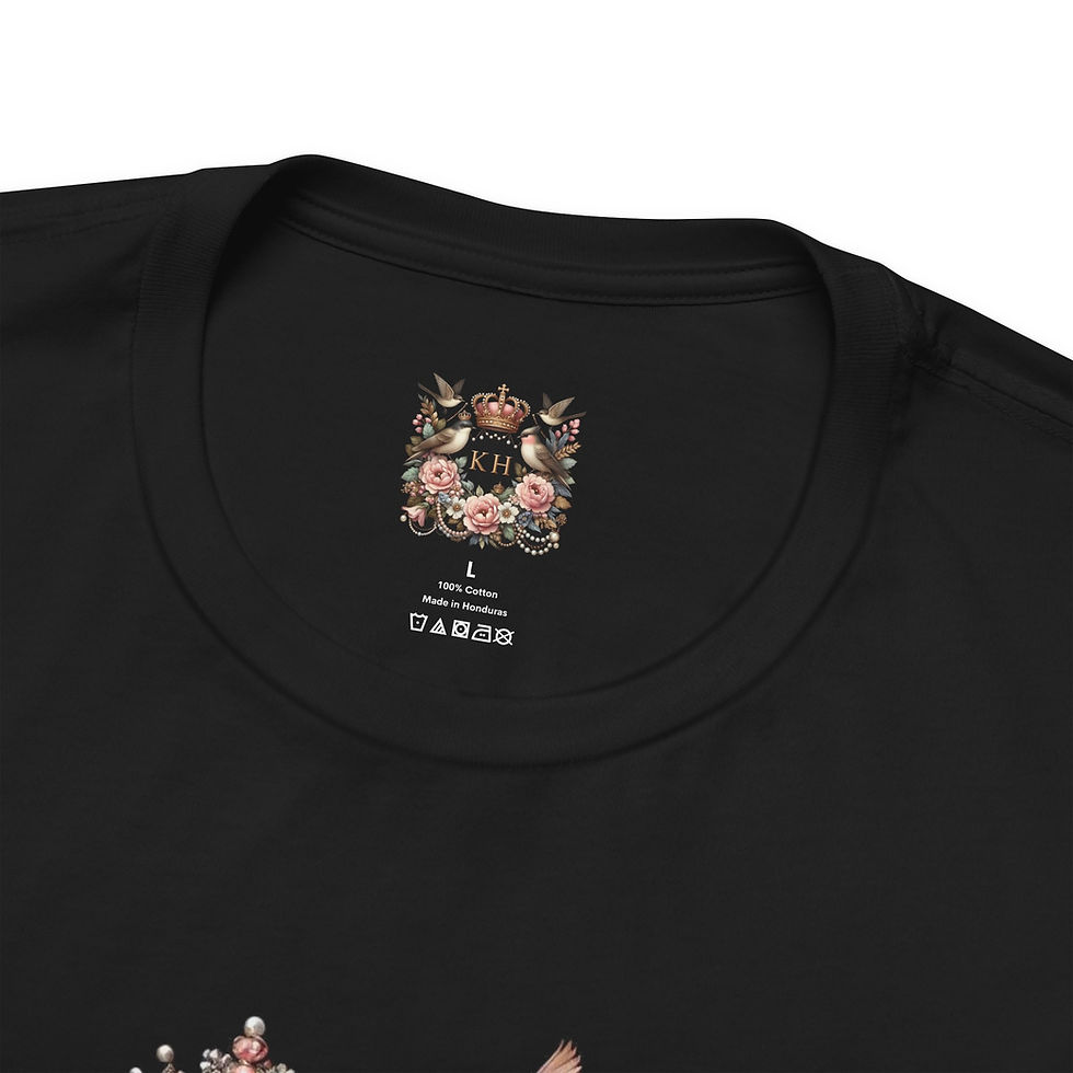 Thumbnail: Yorkies, The Little Black Shirt, Royals -"Boyfriend Tshirt  Style"