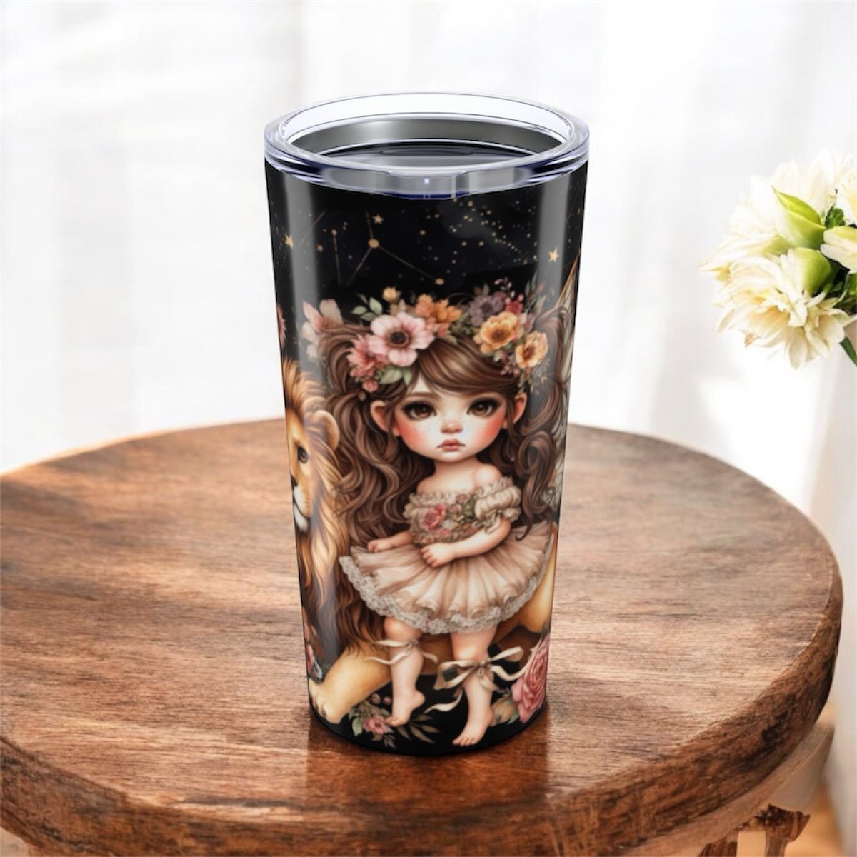 Leo Zodiac Fairy Serenity Tumbler Collection