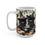 Thumbnail: Pomeranians (Black) - "Apothecary" 15oz -   Super large  mug