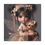 Thumbnail: Yorkie 8 - Canvas Print - Gallery Style -  Fairy Tails