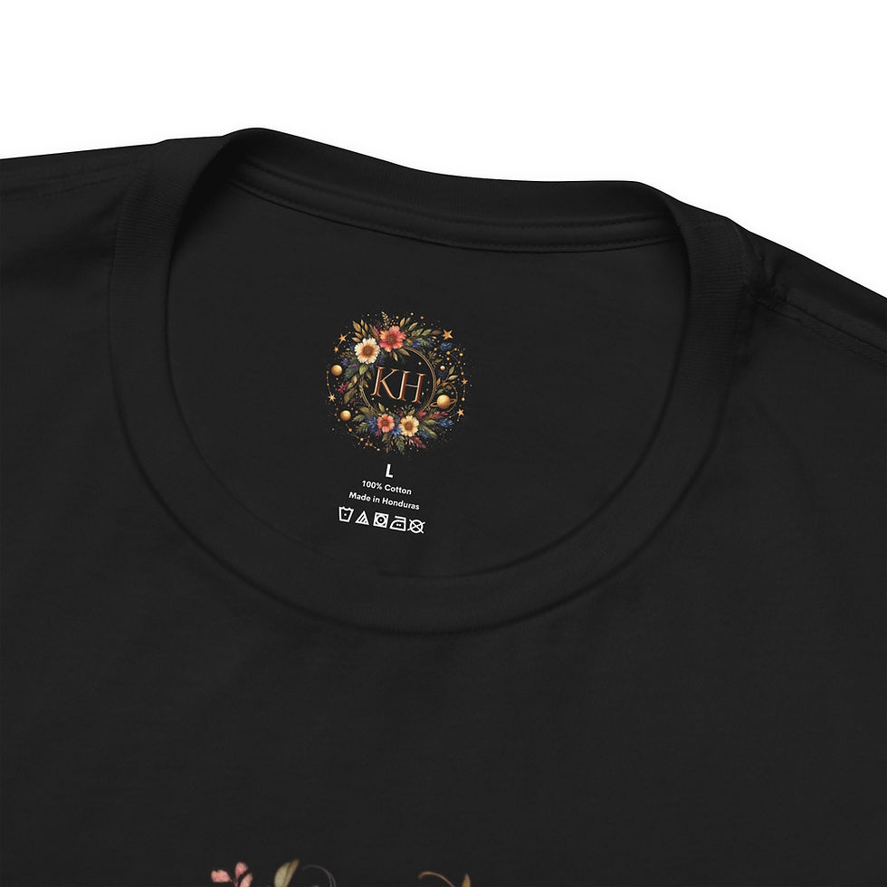 Thumbnail: Zodiac Taurus Fairy,  Little Black Shirt, -"Boyfriend Tshirt  Style"