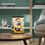 Thumbnail: Maltese "Bee Happy" Tripod Lamp with High-Res Printed Shade, US\CA plug