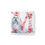 Thumbnail: Maltese Letter M -  2" Porcelain Magnet, Square
