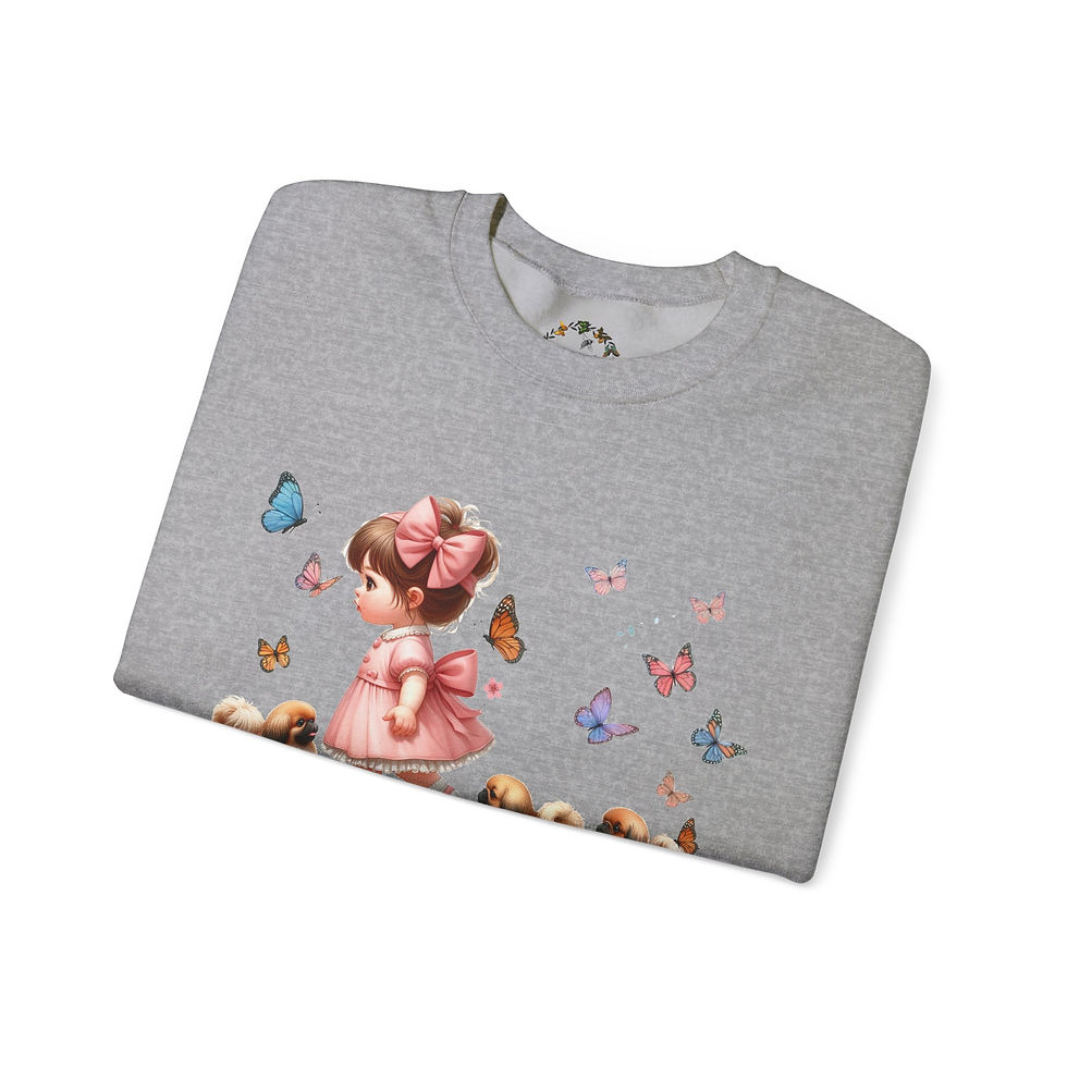 Thumbnail: Pekingese Heavy Blend™ Crewneck Sweatshirt - Inner Child