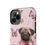 Thumbnail: Iphone Pug Pink Retro Phone - Tough  Cases